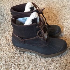 Sperry Saltwater Wedge Duck Boots